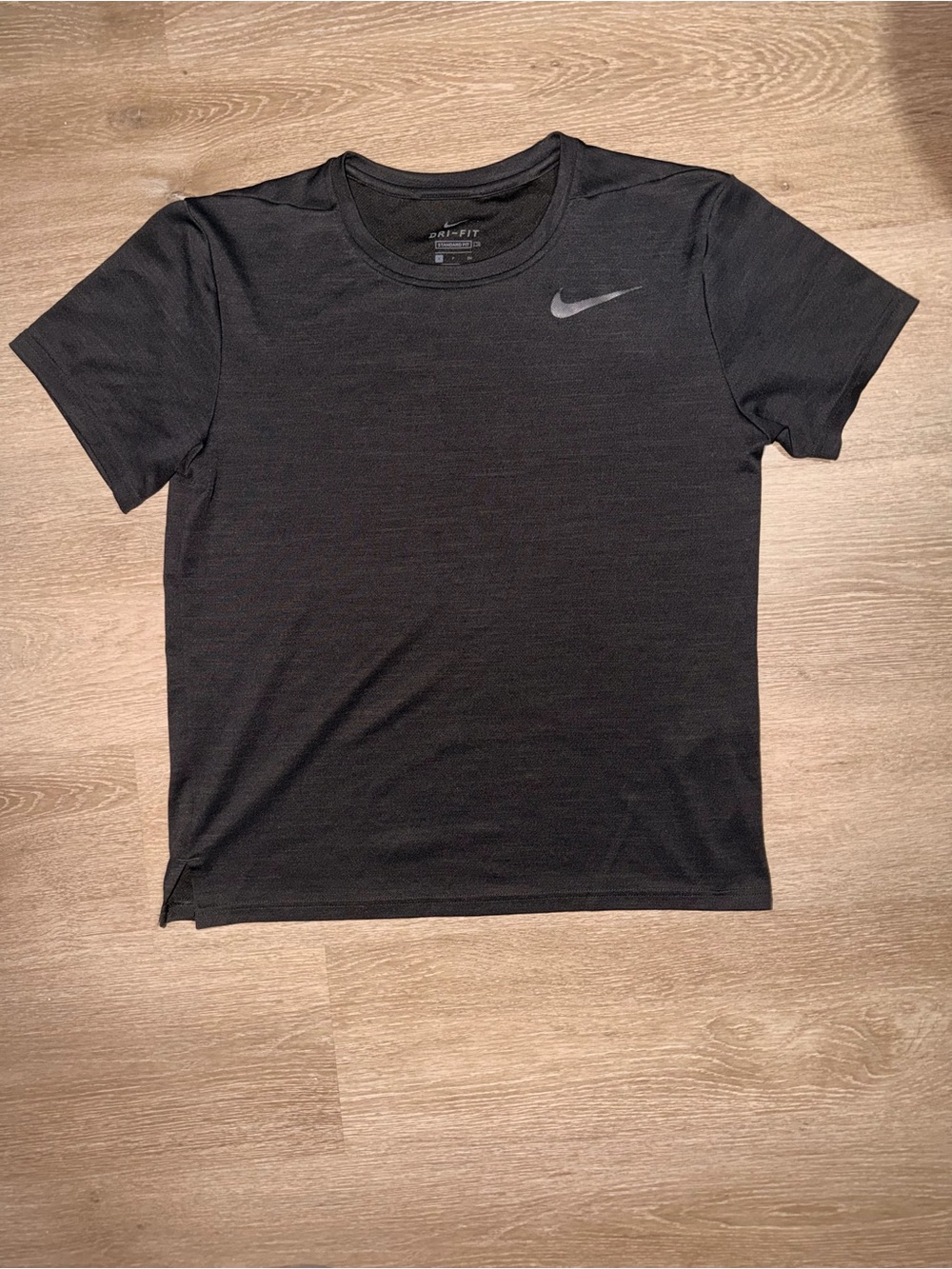Nike Dri-FIT Black Short Sleeve Athletic Top – Size S